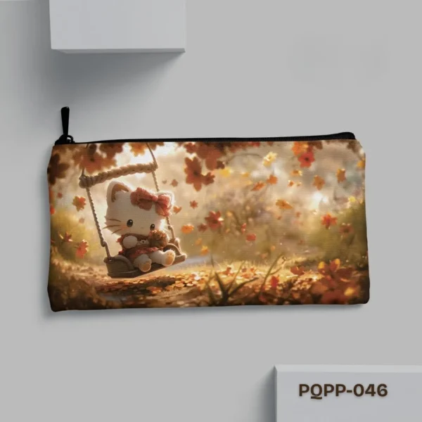 Swinging Kitty Pencil Pouch