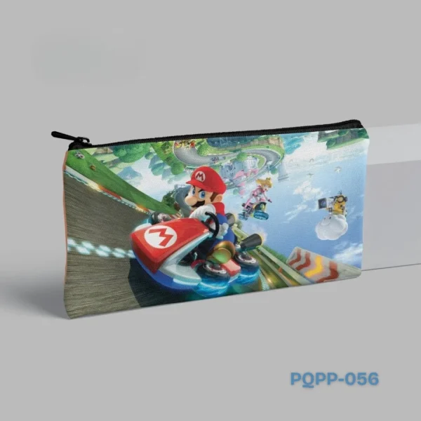Rainbow Road Race Pencil Pouch