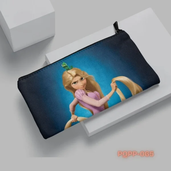 Golden Hair Toiletry Pencil Pouch