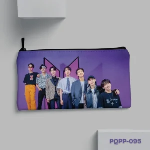 BTS Purple Group Pencil Pouch