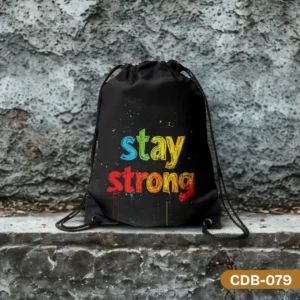 The Power Pulse Drawstring Bag