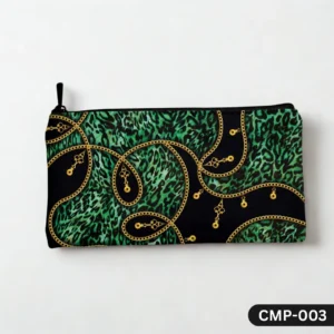 Golden Lynx Makeup Pouch