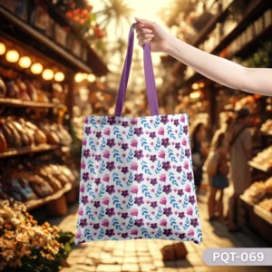 Geo-Circle Tote Bag